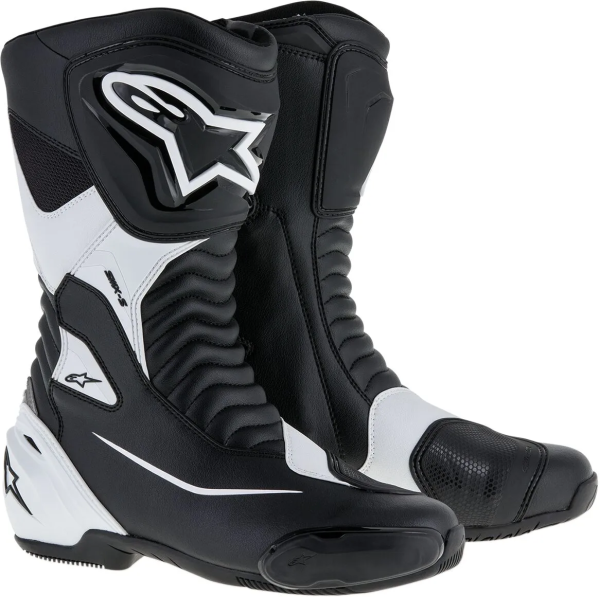 Alpinestars SMX S csizma, fekete/fehér, 45-ös méret, 1, nordicamoto.ro