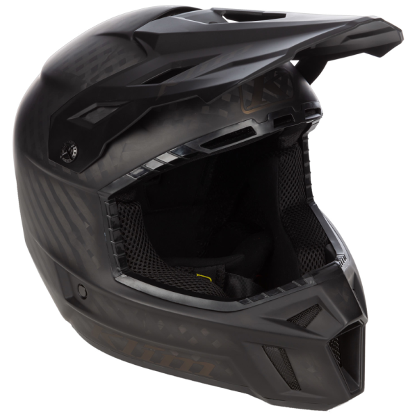 Klim F3 Carbon ECE Unruly fekete–fehér motoros sisak, 1, nordicamoto.ro