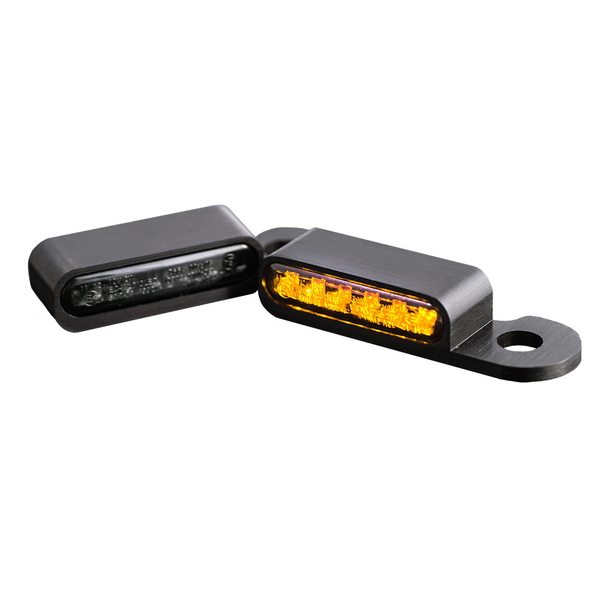 Led Handlebar Turn Signals Black, 1, nordicamoto.ro
