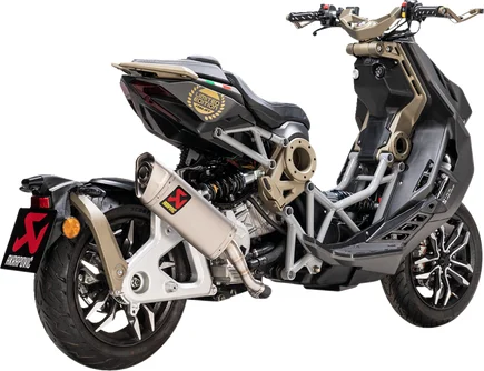 Slip-on Line Muffler Scooter Titanium Look, 1, nordicamoto.ro