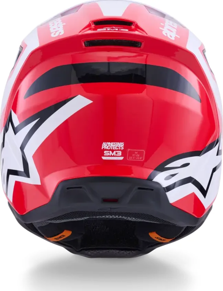 Alpinestars SM3 Heat Red M sisak, 7, nordicamoto.ro