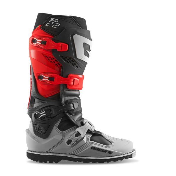 Gaerne SG 22 GORE-TEX ENDURO limitált kiadású csizma, piros/fekete/szürke LE, 8, nordicamoto.ro