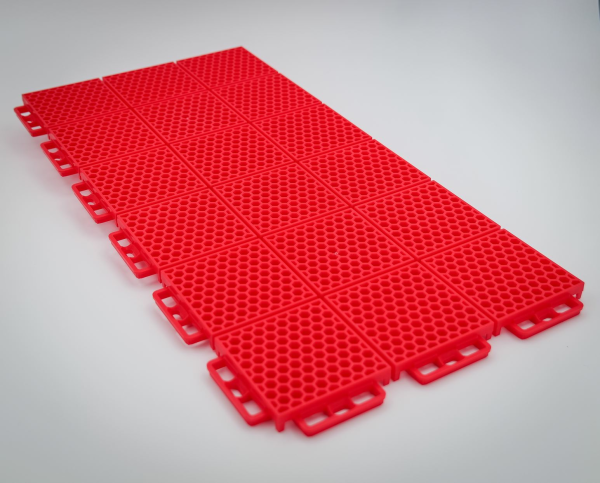 Caliber ProTech floor Red 8pcs (9 sq.ft.), 6, nordicamoto.ro