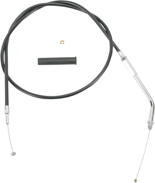 Black Vinyl Throttle/idle Cable Black, 1, nordicamoto.ro