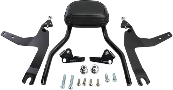 Detachable Backrest Kit Black, 2, nordicamoto.ro