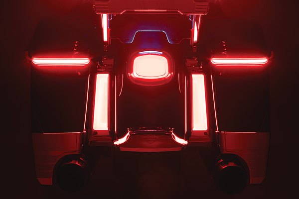 Tracer Rear Saddlebag Lights Red, 3, nordicamoto.ro