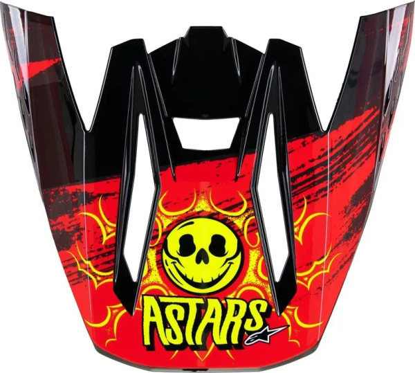 Cozoroc Casca Alpinestars SM5 Rash Red/Gray ONE SIZE, 1, nordicamoto.ro
