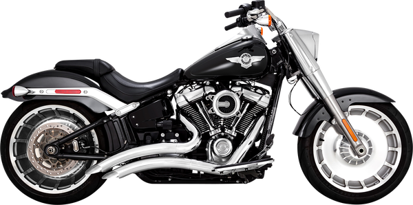 Big Radius Exhaust System Chrome, 1, nordicamoto.ro
