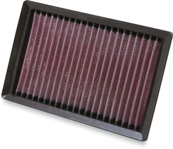 Sportbike Race-spec High-flow Air Filter Black, Red, 1, nordicamoto.ro