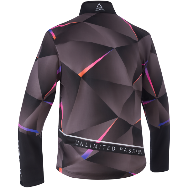 AMOQ Apex V2 dzseki, fekete/szürke/ibolya, 2XL, 2, nordicamoto.ro