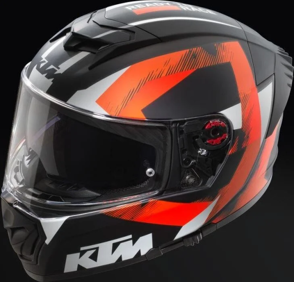 KTM Breaker Evo sisak, narancssárga/fekete/fehér, S-es méret (55–56), 2, nordicamoto.ro