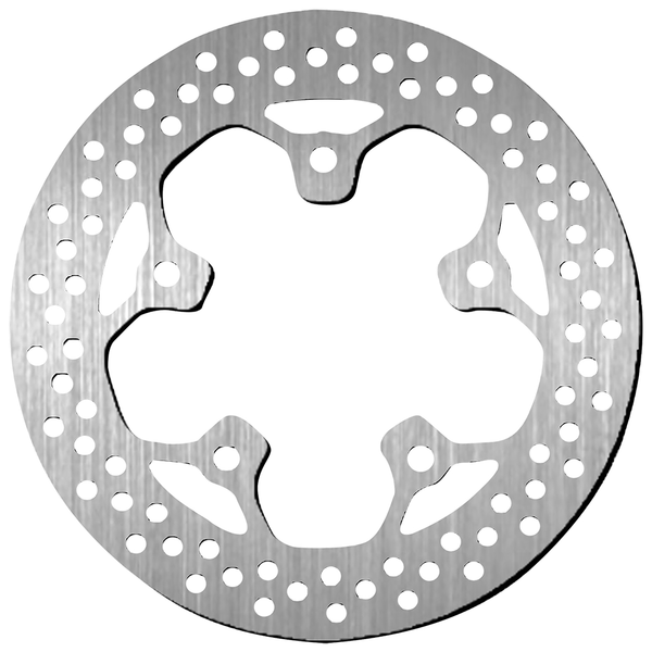 Brake Rotor Round Silver, 1, nordicamoto.ro