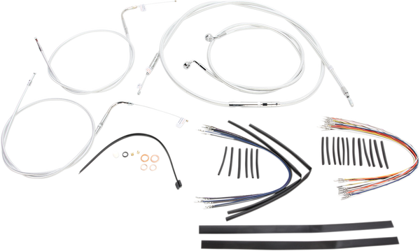 1-1/4(r) Caliber Handlebar Installation Kit Silver, 2, nordicamoto.ro