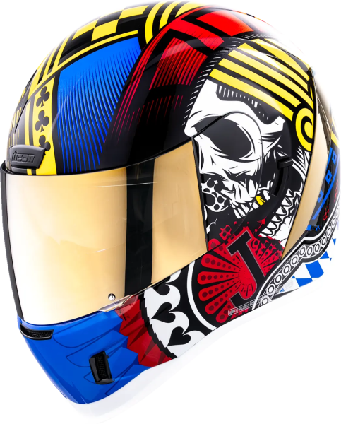 Airform Lucky Lid 5 Mips sisak, többszínű, 2XL, 1, nordicamoto.ro