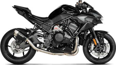 Akrapovic Slip-on TI BL Z H2 S-K10SO29-ASZTBL végcső, 4, nordicamoto.ro
