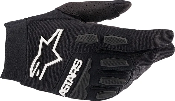 Manusi Alpinestars Full Bore Black/White 4XL, 1, nordicamoto.ro
