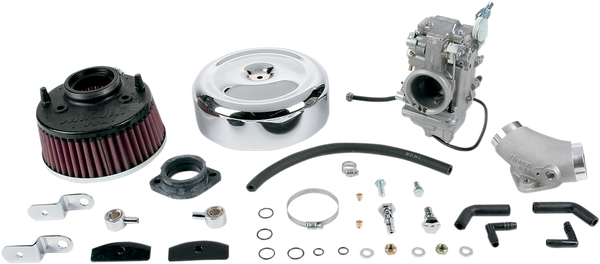 Hsr45 Smoothbore Carburetor Kit 45-4x Natural, Chrome, 1, nordicamoto.ro