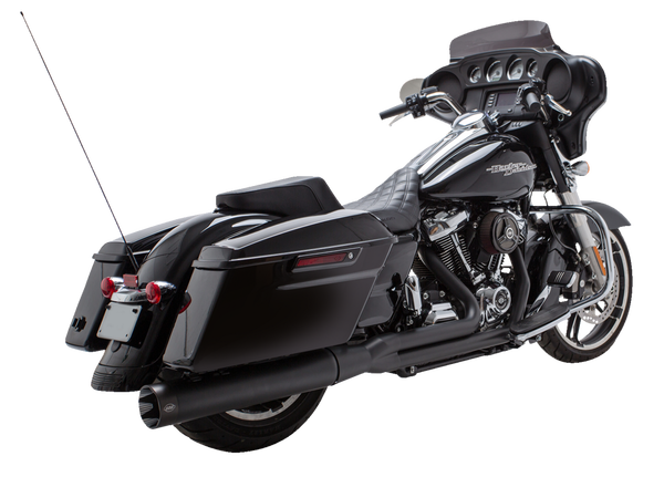 2 Into 1 Sidewinder® Complete Exhaust System Ceramic Black, 1, nordicamoto.ro