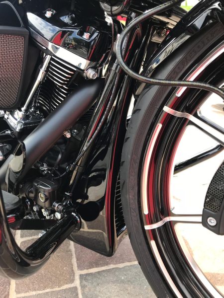 Spoiler Custom Black, 3, nordicamoto.ro