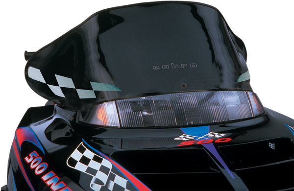 Cobra Windshield Black, White, 1, nordicamoto.ro