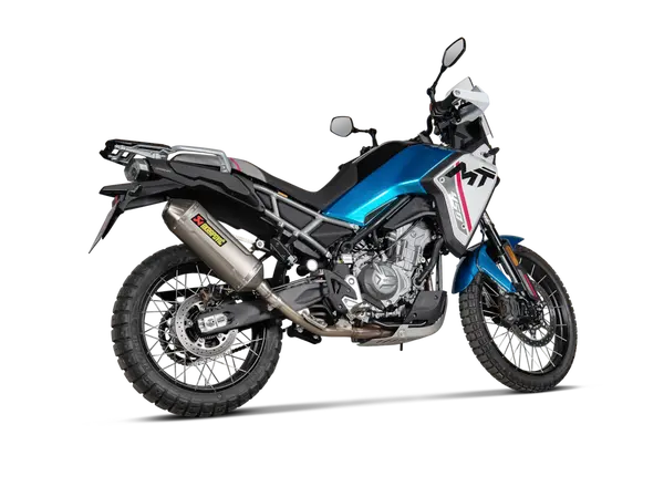 Akrapovic kipufogórendszer a CFMOTO MT 450 '24–'26 modellhez, 3, nordicamoto.ro