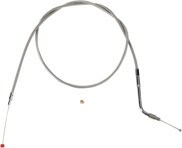 Stainless Steel Throttle/idle Cable Silver +152 mm (6''), 1, nordicamoto.ro