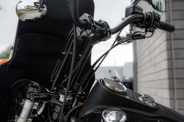 Handlebar Riser Kit Black, 1, nordicamoto.ro