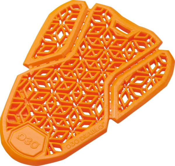 ICON D3o Diablo 1. szintű csípővédők, narancssárga, 1, nordicamoto.ro