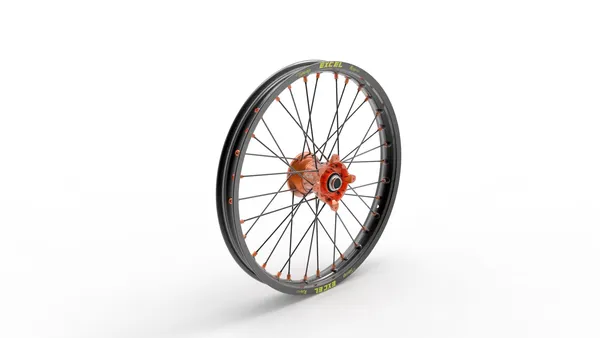 Elite Mx-en felni, fekete küllők, narancssárga, 1, nordicamoto.ro