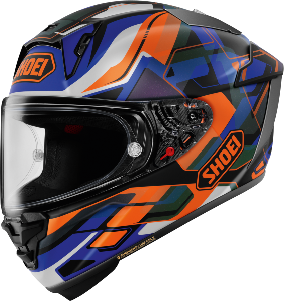 SHOEI X-SPR PRO VALION TC-8 teljes arcú sisak, matt narancssárga, XL, 1, nordicamoto.ro