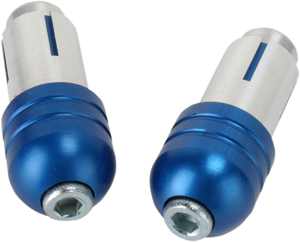 Handlebar End Plug Blue, 1, nordicamoto.ro