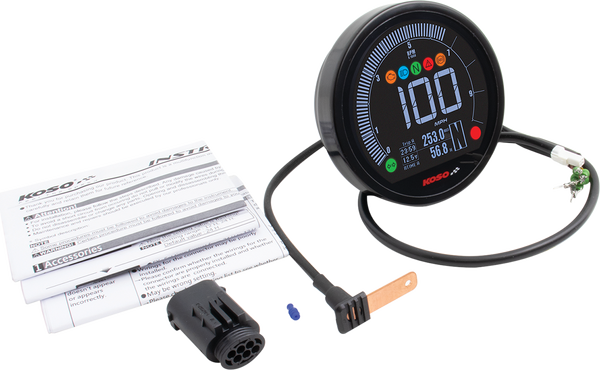 Multifunction Meter Black, 5, nordicamoto.ro