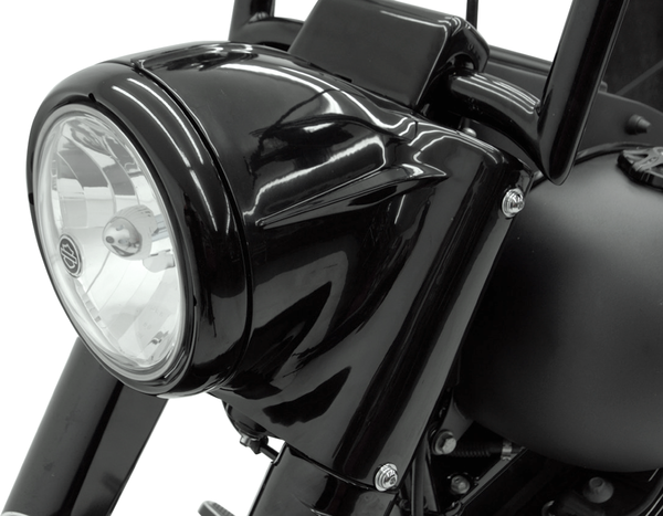 Headlight Nacelle Kit Gloss Black, 2, nordicamoto.ro