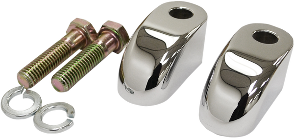 Handlebar Riser Pullback Extension Kit Silver, 1, nordicamoto.ro
