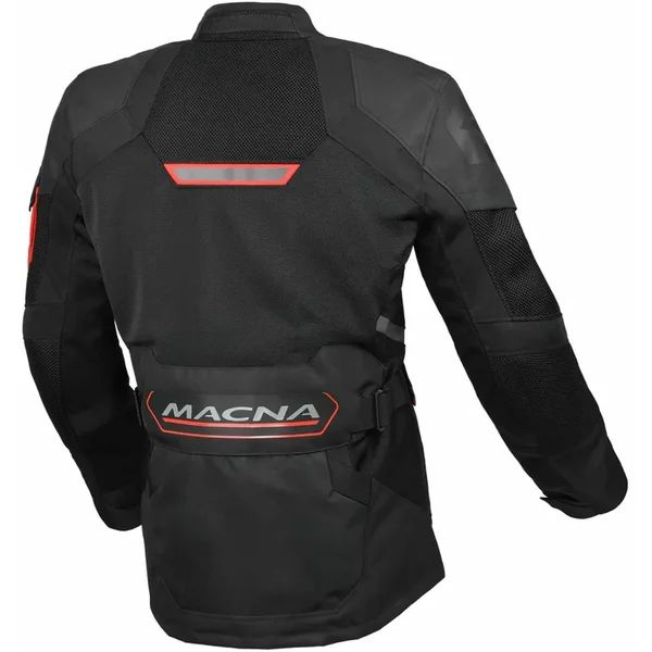 MACNA TRAVELAIR nyári túradzseki, fekete, 3XL, 4, nordicamoto.ro