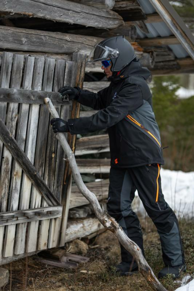 AMOQ Vernal V2 motoros nadrág, fekete/narancssárga, M-es méret, 6, nordicamoto.ro