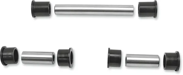 MOOSE RACING Upper And Lower A-arm Upgrade Kit Black, Chrome, 1, nordicamoto.ro