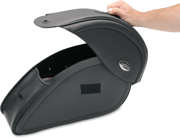 Cruis'n Teardrop Saddlebags Black, 3, nordicamoto.ro