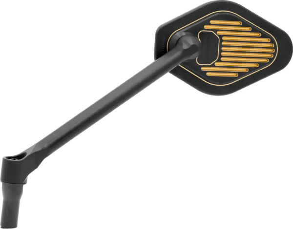 Adjustable Mirror Long Stem 18 Cm Black & Gold Edition Black, Gold , 1, nordicamoto.ro