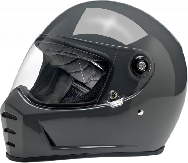 Lane Splitter Full Face Helmet Gloss Storm Gray Small Gray S, 1, nordicamoto.ro