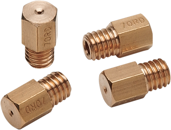 A-bax Precision Mikuni-style Hex Head (hj Prefix) Main Jet Brass, 1, nordicamoto.ro