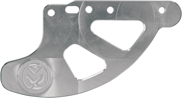 Shark Fin Disc Protector Silver, 1, nordicamoto.ro