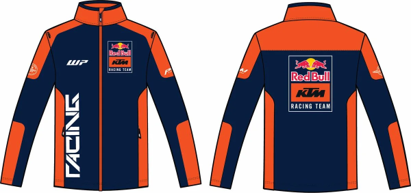 KTM Replica Team softshell kabát, narancssárga/tengerészkék, S méret, 2, nordicamoto.ro
