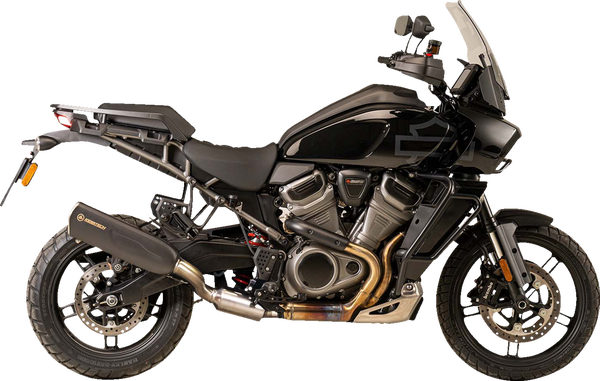 2in1 | Explorer Muffler Matte Black, 1, nordicamoto.ro