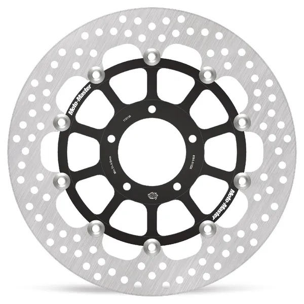 Halo sorozatú úszó rotor, fekete, rozsdamentes acél, 1, nordicamoto.ro