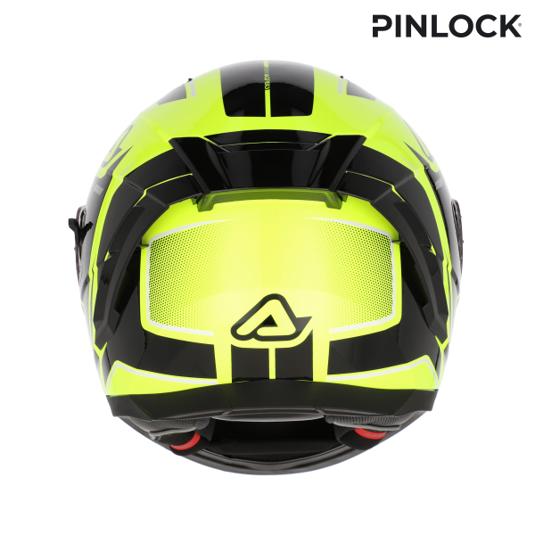 Acerbis X-way Graphic teljes arcú sisak, fluoreszkáló sárga/fekete, M-es méret, 8, nordicamoto.ro