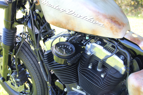 Speedometer Bracket On The Side Black, 2, nordicamoto.ro