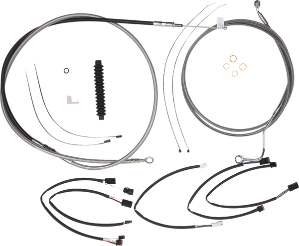 Xr Handlebar Installation Kit Silver, 2, nordicamoto.ro
