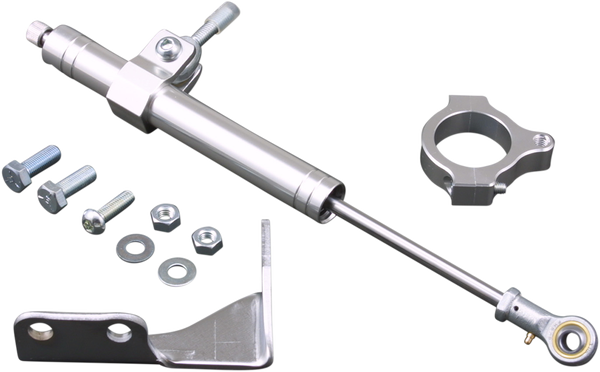 Steering Damper Kits Chrome, Satin, 1, nordicamoto.ro