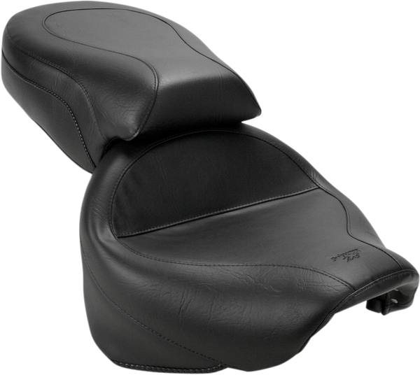 Vintage Wide Touring Seat Black, 1, nordicamoto.ro